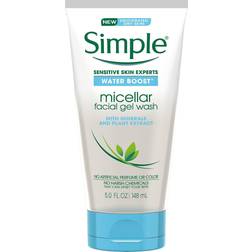 Simple Water Boost Micellar Facial Gel Wash Sensitive Skin 3 Count