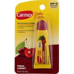 Carmex Daily Moisturizing Lip Balm, Fresh Cherry, SPF 15, 0.35