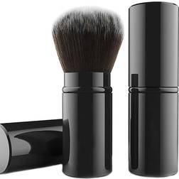 Falliny Falliny Retractable Kabuki Makeup Brush, Travel Powder Brush for Blush Bronzer, Buffing, Flawless Powder Cosmetics…