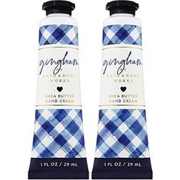 Bath & Body Works and GINGHAM Shea Butter Hand Cream 1.0 Fluid Ounce