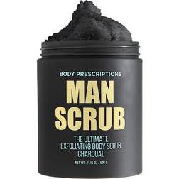 Body Prescriptions Man Scrub The Ultimate Exfoliating Body Scrub Charcoal 600g