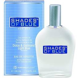 Shades of Blue for Men our Version of Dolce & Gabanna Light Blue EDT,White,3.4 Fl Oz