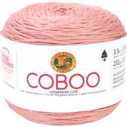 Mauve Lion Brand Coboo Yarn