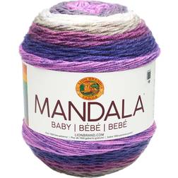 Lion Brand Yarn Company 526-210 Mandala babygarn, magisk måne, ett skav