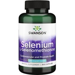 Swanson Swanson Premium Selenium L-Selenomethionine Vitamin 100 mcg 300 30 stk