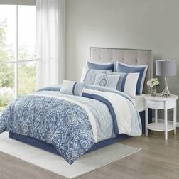 510 Design Quilted Bedspread Blue