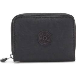 Kipling Money Love Nylon Rfid Wallet - Black Noir/Silver