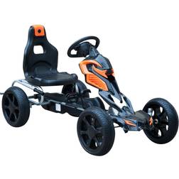 Outdoor Toy Go Kart Pedal Powered Kids Ride On Bike 4 Wheels Racer Car