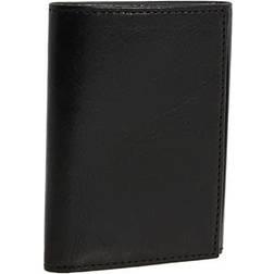 Bosca Men?s Double I.D. Trifold Wallet w/RFID Blocking Italian Old Leather