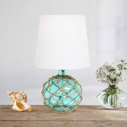 Elegant Designs LT1050-AQU Buoy Rope Table Lamp