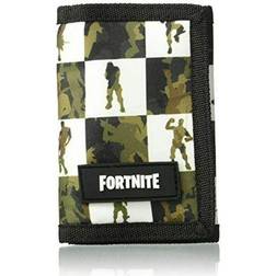 Fortnite Big Kids Multiplier Tri-fold Wallet black/Green One