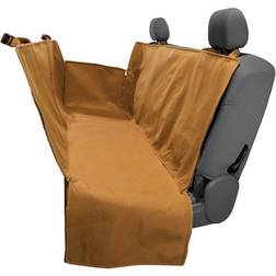 Carhartt Universal Fitted Nylon Duck Pet Hammock Car Seat Protector, Dog Back Seat Cover, Carhartt