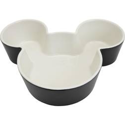 Harry Barker Disney Mickey Mouse Dog Food Bowls Disney Treat Container, Black