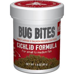 Fluval Bug Bites Cichlid Formula Granules For Small To Medium Fish 1.6 oz