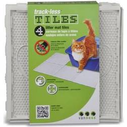 Van Ness Trackless Cat Litter Mat Customizable ExpAndable, Set 4 Tiles