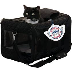 Sherpa Original Deluxe Travel Pet Carrier, Airline Approved Black