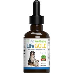 Wellbeing Life Gold Natural Cancer Support Supplement for Dogs, 2 oz., 2