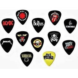 Band Logo Guitar Picks (12 picks in a packet)