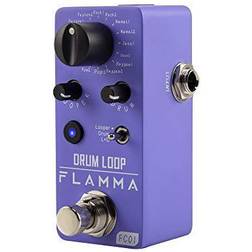 Flamma FC01 Drum Machine Phrase Loop Pedal Guitar Pedal16 Drum Groove 20 Minutes Looper Capacity