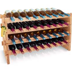 SereneLife 36-Bottle Vinställ 85.1x53.3cm