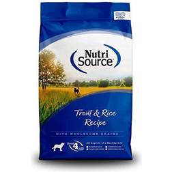 NutriSource Trout & Brown Rice Recipe Dry Dog Food 15-lb