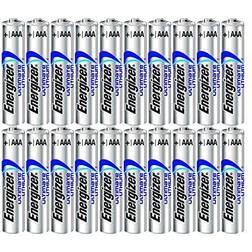 Energizer Ultimate Lithium AAA Size Batteries 20 Pack Bulk Packaging