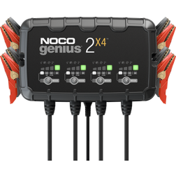 Noco Genius 2X4 Batterioplader til 6V og 12V 8000mA (Wet, Gel, MF, CA, EFB, AGM, & Lithium-Ion)