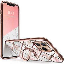 i-Blason Cosmo Marble Pink Snap Case for iPhone 12 Pro Max (iPhone2020-6.7-CosSnap-Marble) Quill Pink