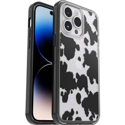 OtterBox iPhone 14 Pro Max Symmetry Series Clear Case Cow Print