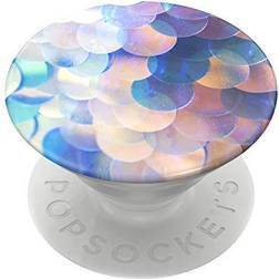 Popsockets PopGrip 801334 Hopfällbar Stativ och Grepp för Smartphone och Surfplatta med en Swappable PopTop, Shimmer Scales