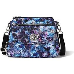 Baggallini Womens calais crossbody bag, Black Opal, One Size US