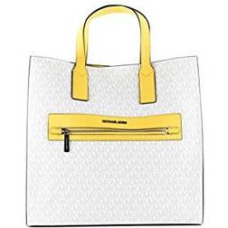 Michael Kors Kenly Large NS Tote Handbag (Citrus Multi)