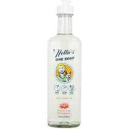 Nellie's One Soap for Dishes Hands and Dogs Water Lily 19.2