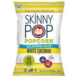 SkinnyPop Gluten-Free White Cheddar Popcorn