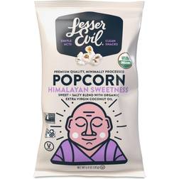 LesserEvil Organic Popcorn Himalayan Sweetness 6.4oz 1