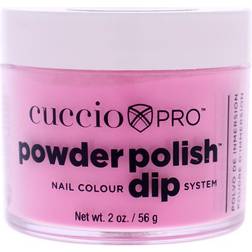 Cuccio Pro Powder Polish Nail Colour Dip System - Bright Neon Pink 1.6 Nail