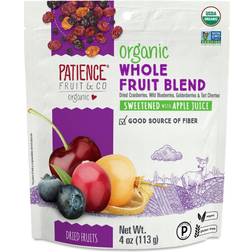 Patience Fruit & Co Organic Dried Cranberries Wild Blueberries Goldenberries Cherries