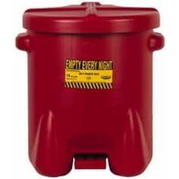 Eagle 14 Gallon Capacity, Polyethylene Oily Waste Can