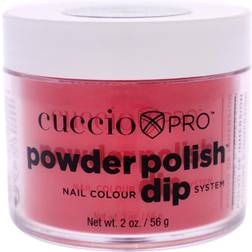 Cuccio Pro Powder Polish Nail Colour Dip System - Candy Apple Red 1.6 Nail