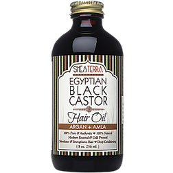 Shea Terra Organics Terra Organics Egyptian Black Castor Oil for Hair Growth Original Natural Treatment
