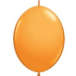 Qualatex Quick Link Latex Balloons, 12" Orange