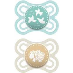 Mam Perfect Pacifier 0-6 Months Unisex 2 Pack