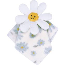 Lambs & Ivy Sweet Daisy Lovey White Flower Plush Security Blanket