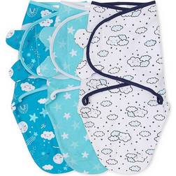 The Peanutshell Swaddles 3-pack Twinkle Twinkle