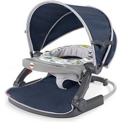 Fisher Price On-The-Go Sit-Me-Up Baby Floor Seat Citron Wedge