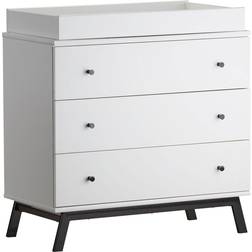 Little Seeds Rowan Valley Lark Urban 3-Drawer Changing Table, White