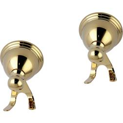 Kingston Brass BAK3967 Restoration Double Robe Hook 2 Robe Hook