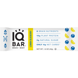 IQBAR Brain and Body Keto Protein Bars Lemon Blueberry