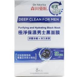 Dr. Morita Clean For Men - Purifying & Hydrating Black Mask