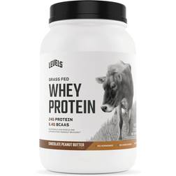 Levels Grass Fed Whey Protein Powder Chocolate Peanut Butter 907g